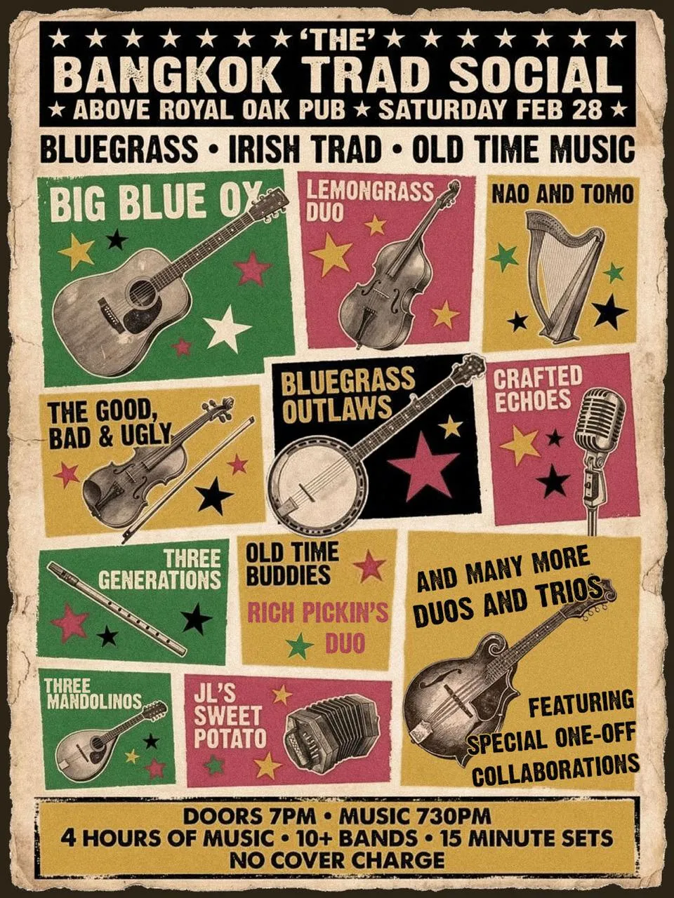 Bangkok Trad Social poster